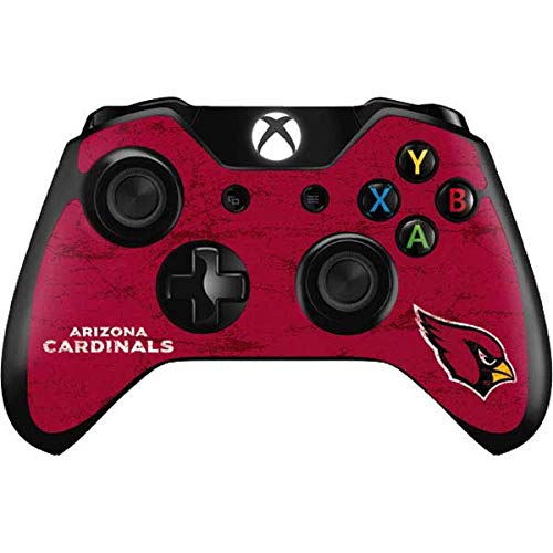 Skinit Decal Gaming Skin Compatible with Xbox One Controller - Officially Licensed NFL Arizona Cardinals Distressed Design