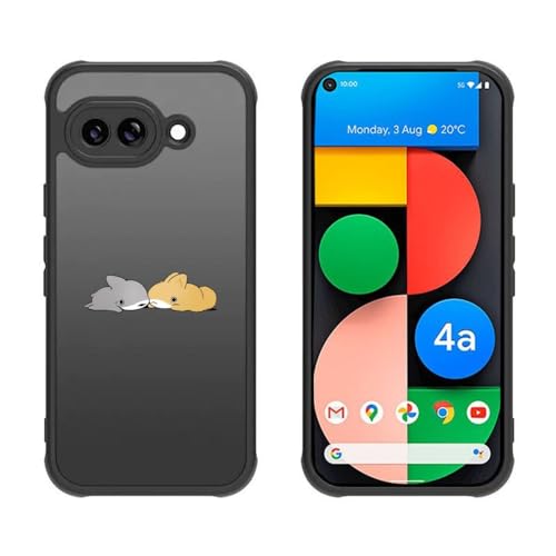 おでかけ子ザメ Google Pixel 7A/8A/9A ケース スマホケース 携帯カバー レンズ保護 電話カバー 互換性のある 兼用性 手触りが良い 軽量 薄型 防塵 滑り止め 指紋防止 耐衝撃 全面保護 脱着簡単