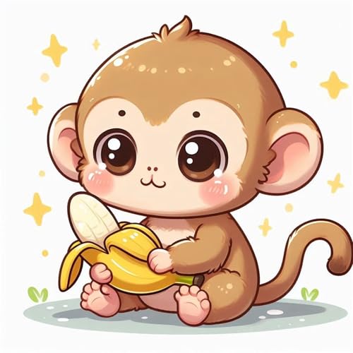 120 Piece Jigsaw Puzzles for Adults Cartoon Monkey, Fun Challenges, Educational Games, Difficult Jigsaw Puzzles for Adults, Puzzle 120 Pieces