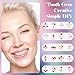 Novani 690 Pieces Tooth Gems Jewelry Kit for Teeth, Tooth Diamonds DIY Crystal Rhinestones Mixed Sizes Colors and Shapes Gemstones for Teeth (Without Glue)