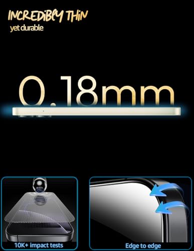 Image of Lensarmor Compatible with Samsung Galaxy M06 / F06 / A06 (6.7 Inch) Screen Protector (1 Pack) - Premium 9H Tempered Glass, Military-Grade Protection, HD Clear Display & Case-Friendly Fit