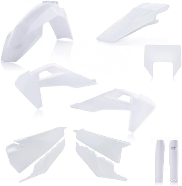 Acerbis Full Plastic Kit – Compatible with KTM – White '20