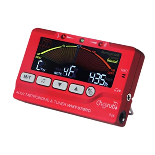 Flauto Sassofono Accordatore Metronomo Wind Tuner con clip e cuffie