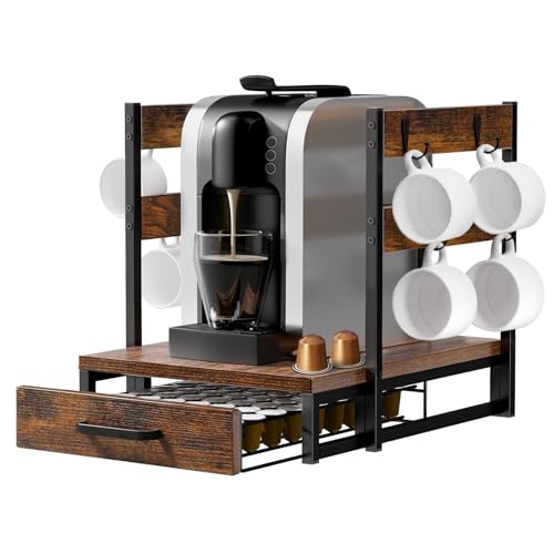 Evermagin Coffee Pod Drawer for Nespresso (63 Pods)