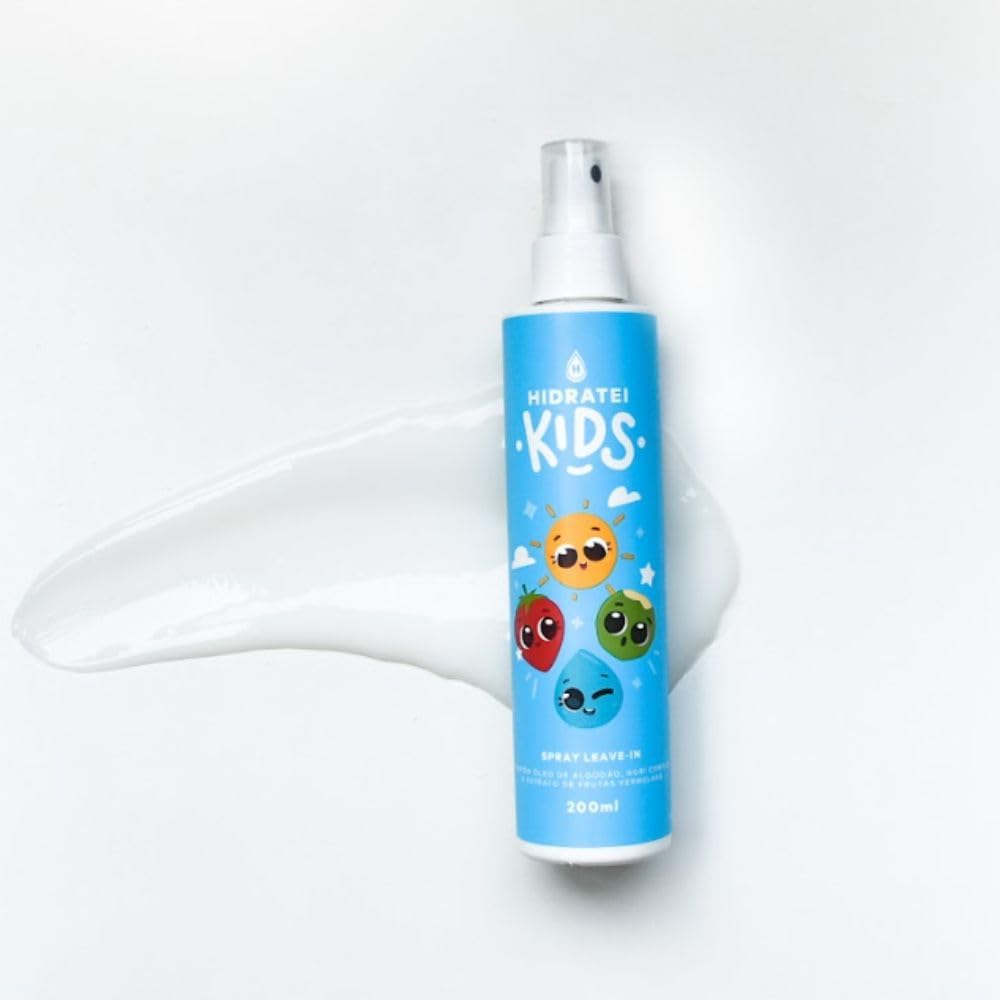 Spray capilar infantil para hidratação e proteção 200ml - Hidratei Kids
