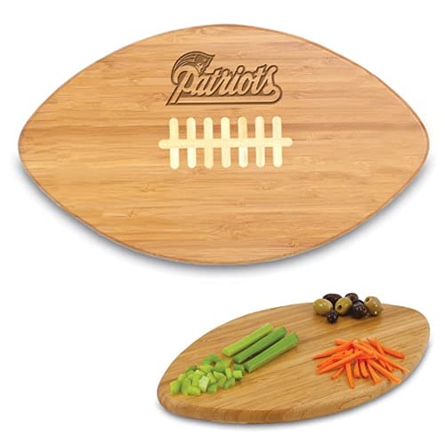 NFL New England Patriots Touchdown Pro! Bamboo Cutting Board, 16-Inch