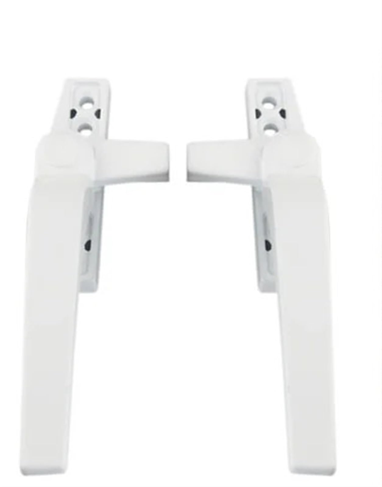 PVC Window Handles, Cockspur UPVC Locking Window Handle, Universal Aluminum Alloy 2pc(White)