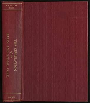 Hardcover Circulation of the Brain and Spinal Cord (Association for Research in Nervous & Mental Diseases (ARNMD)) Book
