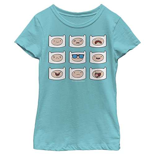 Adventure Time Kids' Finn Many Faces T-Shirt