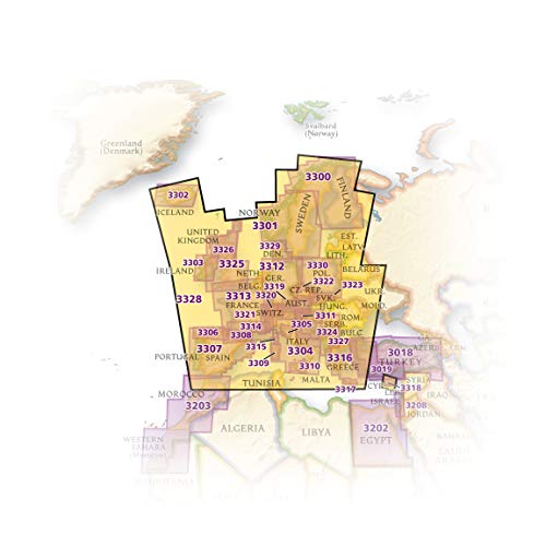 Europe Map (National Geographic Adventure Map, 3328) #TOP5