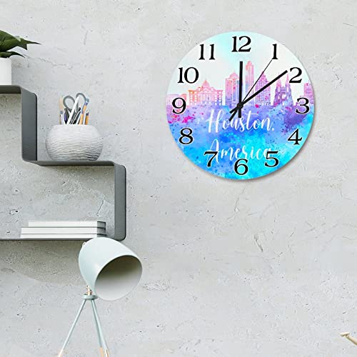 Horloges murales à piles avec grand cadran lisible de 38cm - 4