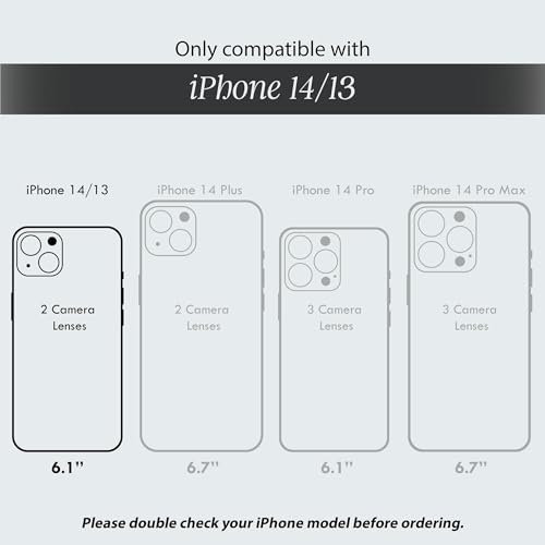 Image of COCOMII Rectangle for iPhone 14 /13 Case, Le Carre de Luxe Checkered