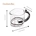 4-in-1 Adjustable Measuring Cup with Scraper-Style Seal Base, All in One Adjustable Measuring Cup, Multi Functional Measurings Cube Cups for Precise Cooking,Baking,Liquid Dry Ingredients Measurement