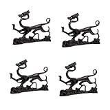 Support de repose-pinceaux de - la conception complexe ajoute une touche sophistiquée et unique à tout espace de travail ou décoration intérieure, support de pinceaux en forme de dragon