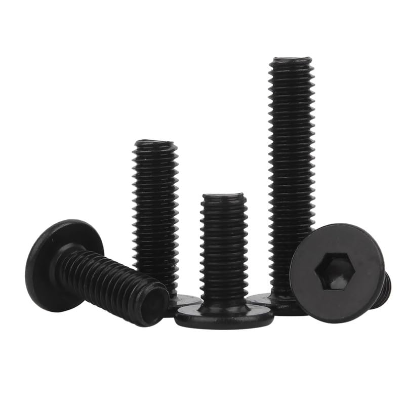 MOOPW Stainless Steel 304 Internal Hex Flat Head Bolts Extra Thin โ image 1
