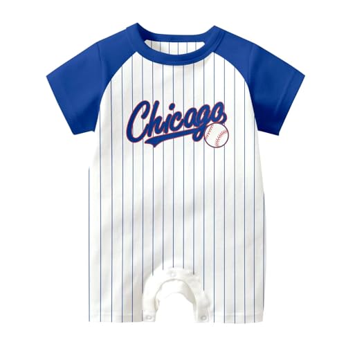 Image of KREDE Baby Clothes Unisex Bodysuit White Custom Name Number for Baby Boys