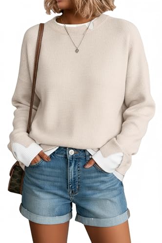 Disamer Womens Sweaters Fall Clothes Fashion 2025 Cowboy Chic Knit Cozy Sweater School Teacher Outfits Long Sleeve Pullover3