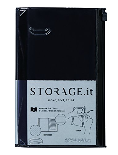 Storage.it Notizbuch S - schwarz: Format: 17,9 x 12,2 Storage.it Notizbuch S - schwarz: Format: 17,9 x 12,2