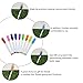 NUOBESTY Colored Ink Markers 45pcs Whiteboard Markers Dry Erase Erasable Pen for Writing Supplies