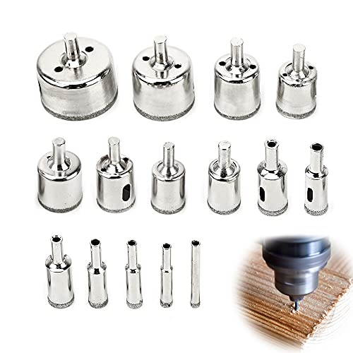 Brocas para taladro 15 piezas set diamante miniatura 2