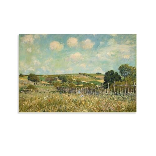 Alfred Sisley AtbhEVX[ \istG A[g LoX |X^[ Ǐ LoX  |X^[ oX[ Q G ʉ EH[A[g f炵Mtg12x18inch(30x45cm)