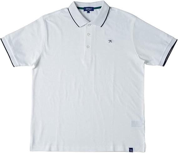 Amazon ポロシャツ 半袖 メンズ 鹿の子素材 ニットポロシャツ スポーツ ゴルフ カジュアル オシャレ 春夏 ビズカジ クールビズ 吸水速乾 Arnold Palmer アーノルドパーマー ホワイト レッド グリーン ネイビー Polo02 事務服 オフィス制服 通販
