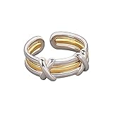 【Material】Keine schädlichen Inhaltsstoffe, kein Nickel, kein Blei und kein Cadmium. Das Tragen für eine lange Zeit wird dem Körper nicht schaden.