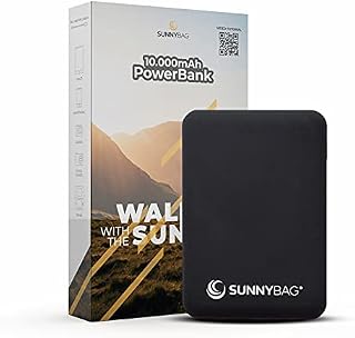 SunnyBag compact10000 Powerbank 10000 mAh Li-Ion black Statusanzeige