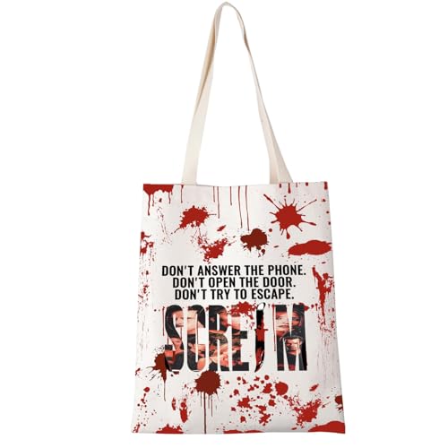 Bolso Tote Inspirado en Película de Terror miniatura 1