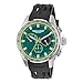 Aston Martin HLC Collection Luxury Mens Watch Timepieces with a Black Strap Featuring a Stainless Steel Case and a Green Dial