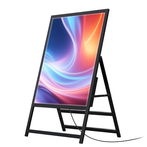 Amazon | LEDデジタル看板 A型 LED電子スクリーン 屋外用 IP65防水