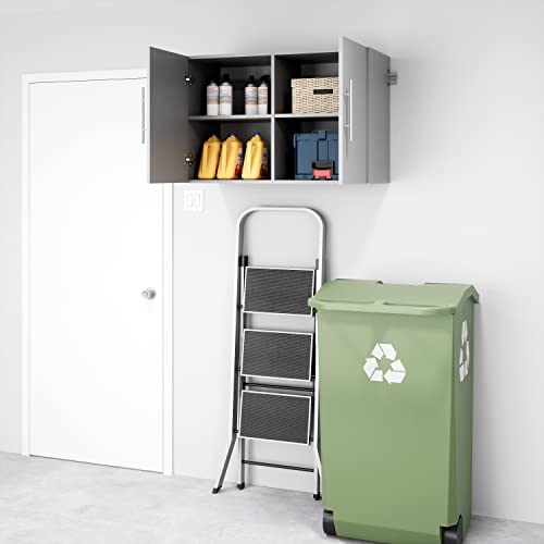 image for Prepac's HangUps Upper Storage Cabinet - Elegant and Spacious Wall Cab