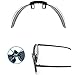LOHO Polarizado Clip Unisex en Gafas de Sol para Anteojos Recetados-UV400 para...