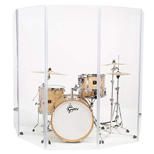Drum Shield 10 Foot X 5 Foot DS4 Living Acrylic Drum Shield