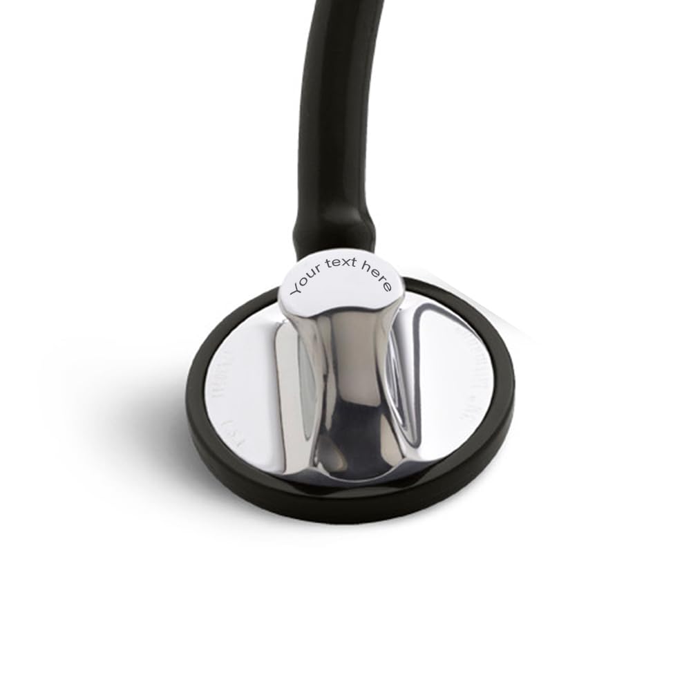 3M Littmann Master Cardiology Estetoscopio con Grabado Gratuito y Linterna Pupilar de Regalo (Negro)