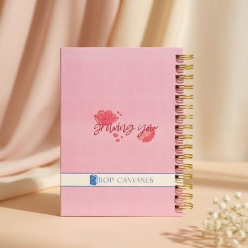 Image of Pregnancy Journal for Pregnant Women - 40-Week Bump Tracker & Memory Book with Stickers | Guided Pregnancy Planner with Prompts, Milestone Pages & Hardcover Keepsake | Gift for Expecting Moms (Coral growing you)