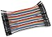 Maxmoral 2 Set (40P/Set) 10cm Female to Female Jumper Wire