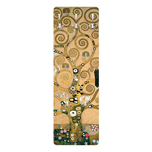 Bilderwelten Garderobe - Gustav Klimt - Der Lebensbaum, Größe HxB:105cm x...