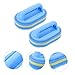 PLAFOPE Multi-Purpose Cleaning Sponge Brush for Kitchen 2 Pack Handheld Sponge for Bath Tile and Marble Cleaning