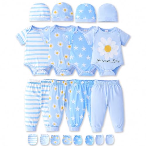 Image of Baby Boy Girl Clothes Preemie Newborn Must Have Infant Essentials Outfits 20 Piece Clothing 0-18 Months