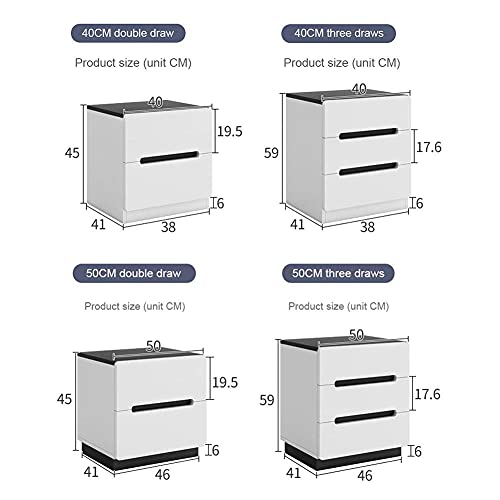 Table de chevet moderne pour optimiser le rangement de votre chambre à coucher - 3