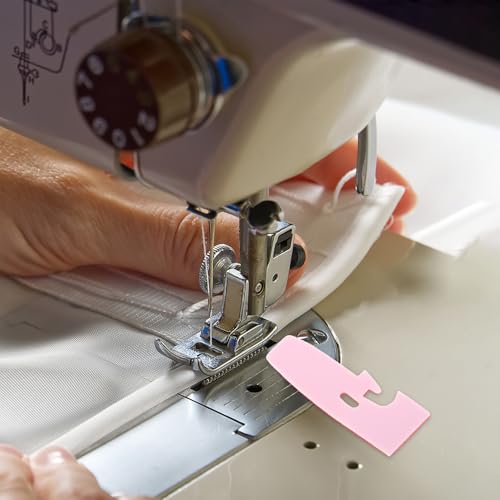 Juego de 10 pies para máquina de coser overlock de plástico miniatura 7
