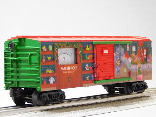 M.T.H. Electric Trains MTH RAILKING North Pole Christmas Power Meter BOXCAR O Gauge 30-71185
