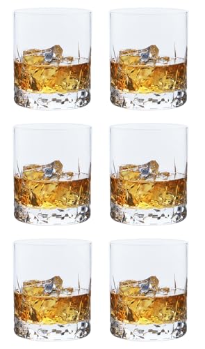 Toyo Sasaki Glass BT-27909CC-C9 Rock Glass, New Matan, On the Lock, Dishwasher Safe, Made in Japan, Set of 6, 10.1 fl oz (300 ml), Clear