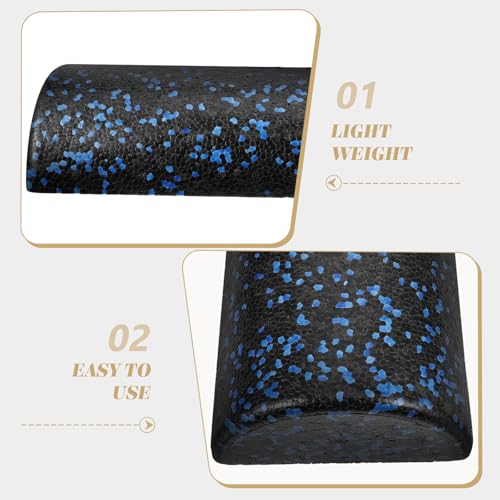 Rodillo de Espuma Semicircular Mikinona para Yoga y Entrenamiento de Equilibrio, Material EPP, 30 cm, Herramienta para Masaje Muscular y Ejercicios de Espalda y Core, Equipamiento de Fitness miniatura 4