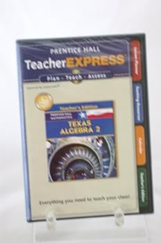 CD-ROM TeacherEXPRESS - Teacher Express TEXAS ALGEBRA 2 Teacher's Edition CD-Rom Book