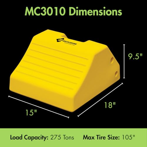 Checkers Heavy Duty HDPE Wheel Chock