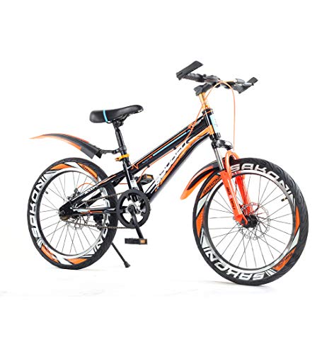 Preisvergleich Produktbild SJSF Y Kinderfahrräder Mountainbike Für Kinder, 16 / 18 / 22'' Student Kinderfahrrad rutschfest Reifen Sicherheit Doppelbremse Einstellbare Sitzhöhe Für Den Lenker,18inch