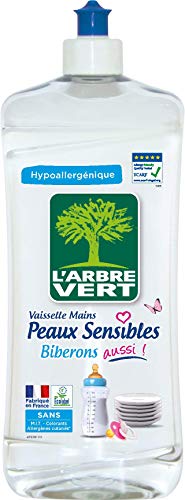 L'Arbre Vert Vloeibaar wasmiddel voor de gevoelige huid, 750 ml.