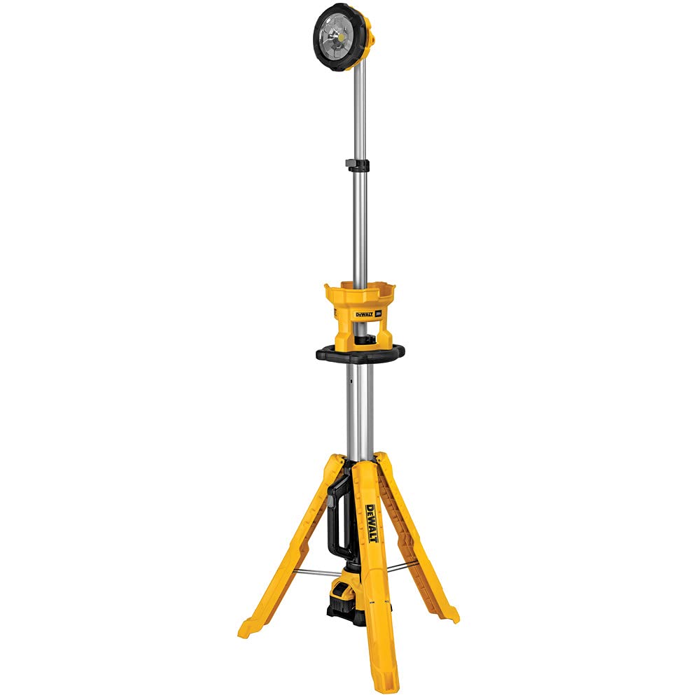 DEWALT 20V MAX Cordless LED Work Light and Tripod Base Kit with Battery and Charger Included DCL079R1 product thumbnail 4